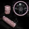 38CM Car Steering Wheel Cover Diamond Wheel Cover for Women Steering Wheel Cover Universal Anti-Slip Car Styling Accessories