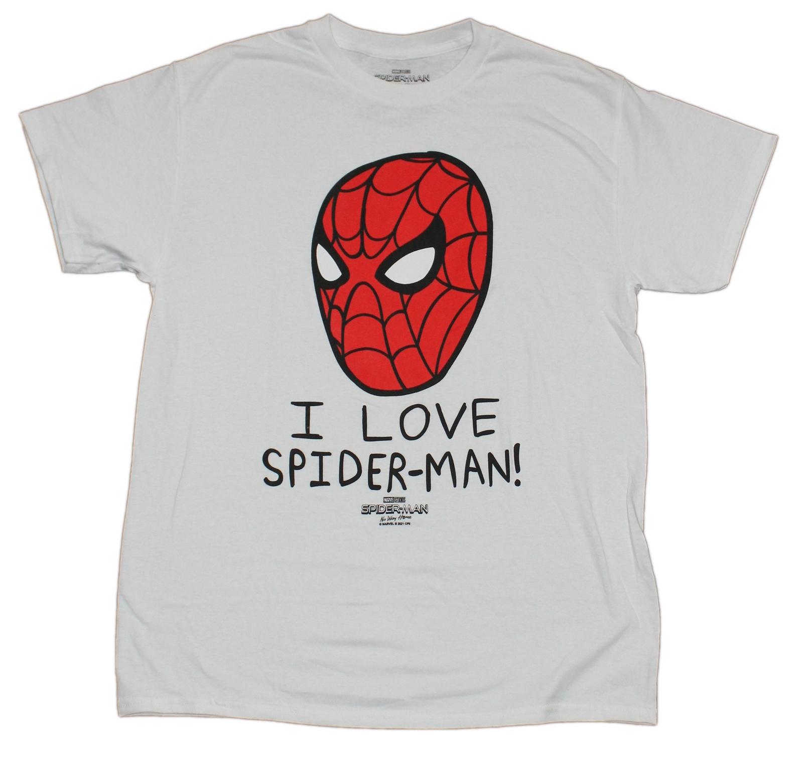 Spider-Man New Adult T-Shirt - I Love Spider-Man S разноцветный