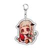 Layered Hanako-kun Acrylic Keychain Pendant Anime Figurine 