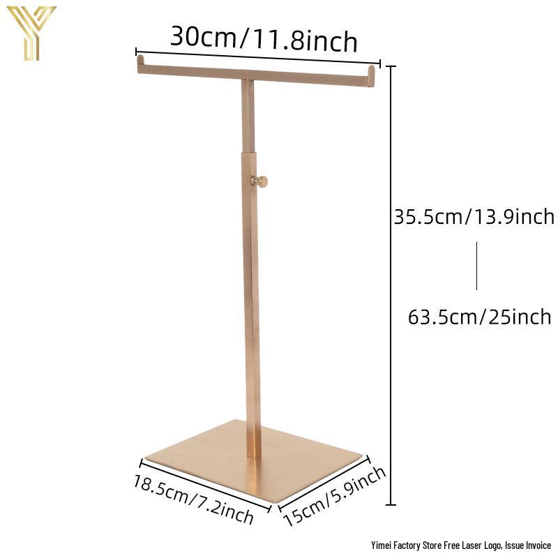 Stainless Steel Multifunctional Clothing and Accessories Display Rack