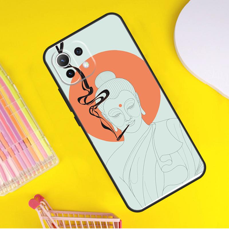 Mandala Buddha Cover For Xiaomi 14 Ultra 13 11T 12T 13T 14T Pro POCO X6 X7 Pro X3 X5 F3 F5 F6 M6 Pro Case