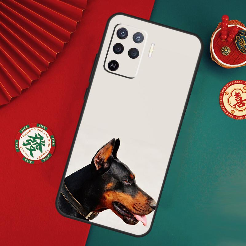 Dachshund Doberman Dog Case For Oppo A76 A16 A96 A17 A60 A40 A80 A98 A58 A78 A18 A38 A57 A74 A54 A94 A15 A5 A6 Pro