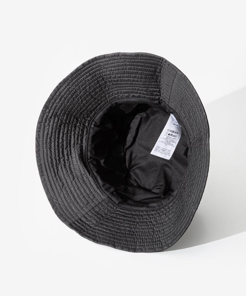 Ganni Recycled Tech Bucket A4735 5829 Women's Hat, Black,