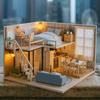 Miniaturowy Dom - Niebieski Loft*
