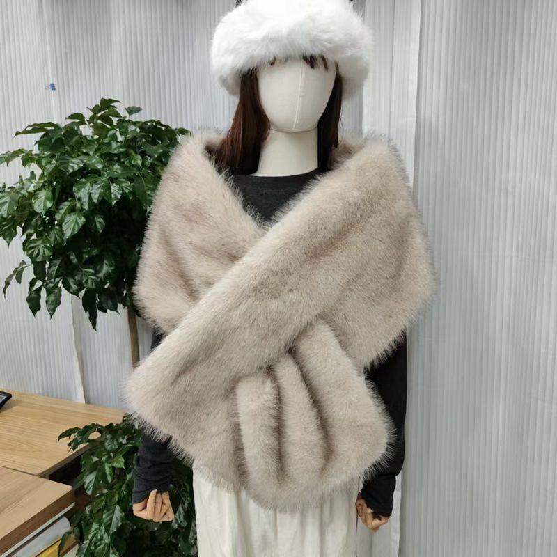Winter White Bridal Shawl - New Warm Wedding Outerwear Thickened Cheongsam/traditional Dress Cape Cloak