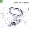 Small/Large Folding Step Boats Transom Steps Stainless Steel Boats Folding Mast Step Marine Foot Rest Transom Ladder