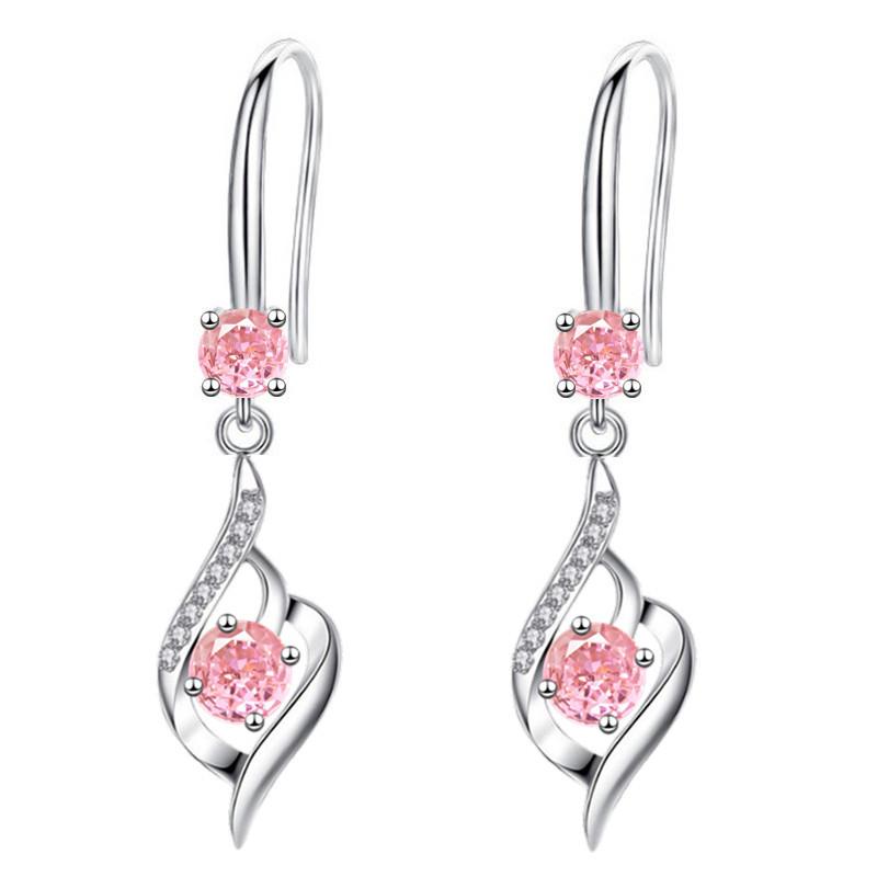 New Style Earrings Female High Grade Feeling with Simple Earrings Long High-grade Temperament Ear Hook