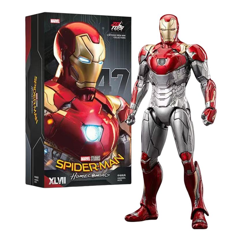 ZD Toys Залізна Людина Фігурка Марк 35 Червоний Снаппер Залізна Людина МК 24 МК 22 МК 47 Тоні Старк Фігурка Залізної Людини Екшн Колекційна Іграшка Подарунок