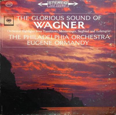 LP-skiva RICHARD WAGNER - THE PHILADELPHIA O - Wagners strålande ljud: Orche ML5842 Columbia Master 1963 US Klassisk Begagnad