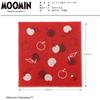 Miyamoto Towel JIKAN STYLE MOOMIN Triple Gauze Little My 25 X 25 05866 Handkerchief, & Apple, Red, Approx. Cm,