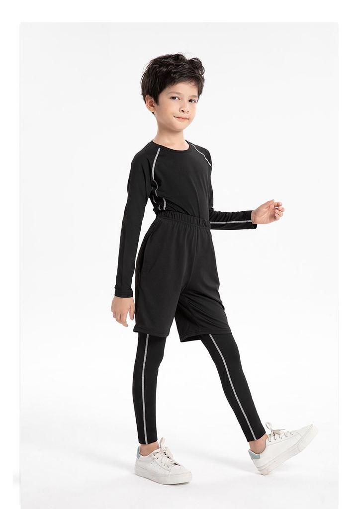 Unisex Sports Compression Training Suit: Basketball, Football, Running, Fitness, Quick-Dry Apparel