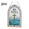 Frosted Glass Art Supplies Scripture Sea Suncatcher DIY Kit Christian Mosaic Craft Projects for Stress Relief Faith Inspired Window Hanging