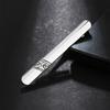 Rhinestone Adjustable Tie Clip for Men Offering Versatility for Different Tie Styles for Wedding Business Conferences