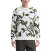 Fila X Rousseau Heritage Series Fashion Casual Comfortable All-Over Print Pullover Knit Sweater Men Sweater White Green F11M448402F-ZA