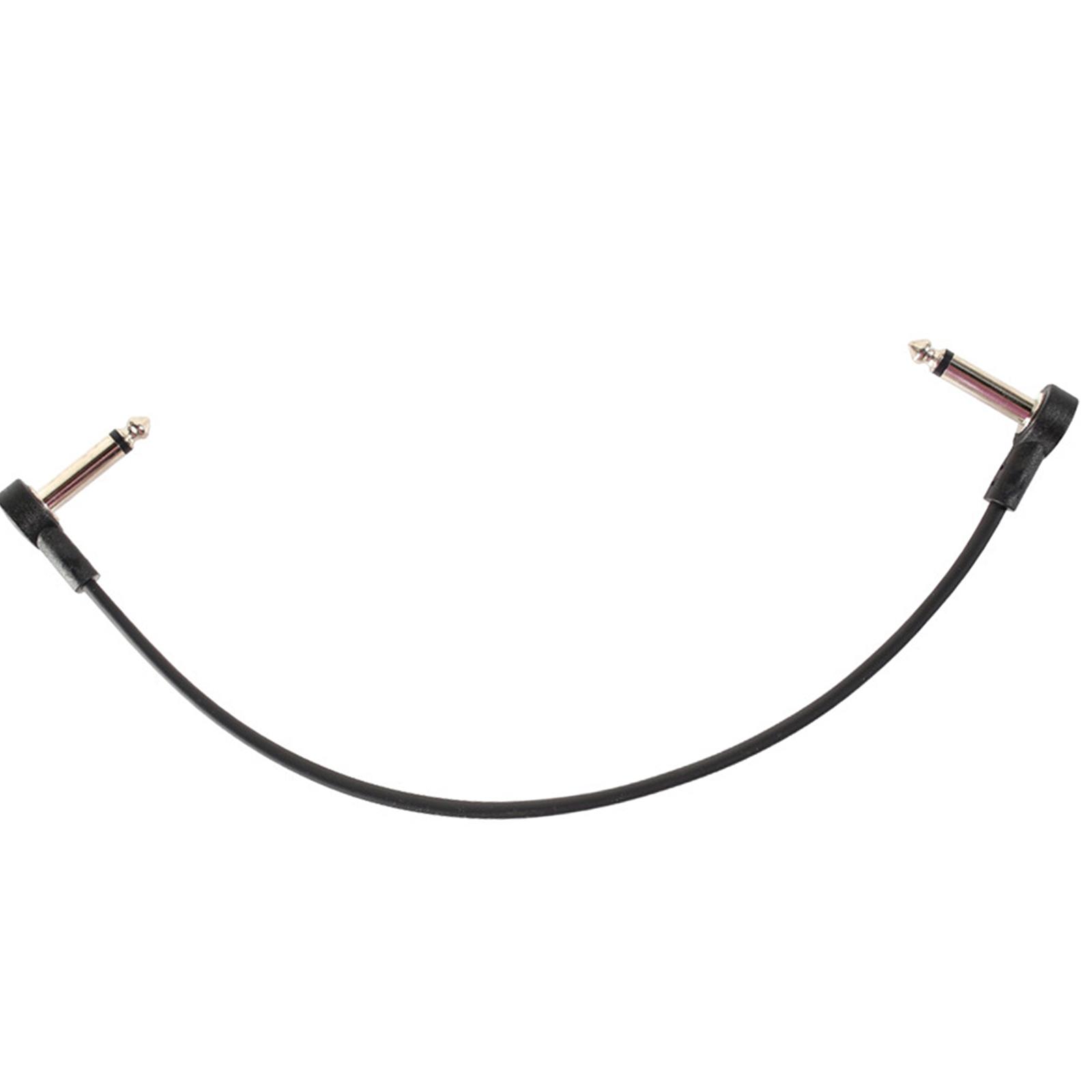 

1Pcs PVC Guitar Pedal Patch Cable Multipurpose Noise Free Effect Pedal Board Connector Cord Musical Instrument Accessories