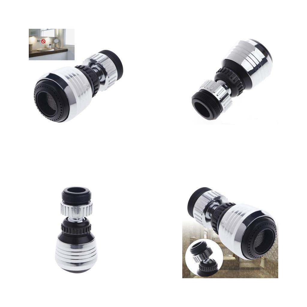 Premium Quality 360 Rotation Swivel Diffuser Water-saving Faucet Adapter Filter