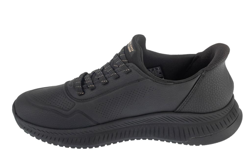 Skechers Slip-Ins: Bobs Squad 4 - Key Look, Womens Black Sneakers