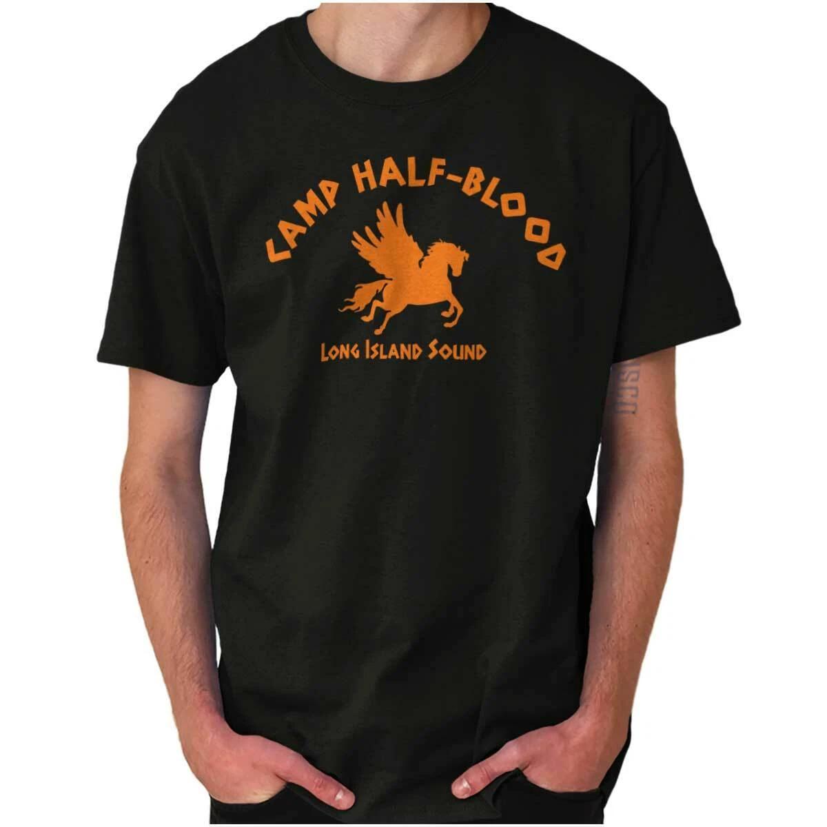Camp Half Blood Long Island Sound Pegasus Womens or Mens Crewneck T Shirt Tee XXXL