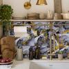 Self-adhesive Wall Sticker Kitchen Bathroom Waterproof and Oil-proof Crystal Tile Sticker Marble Pattern Home Decoration Wallpaper