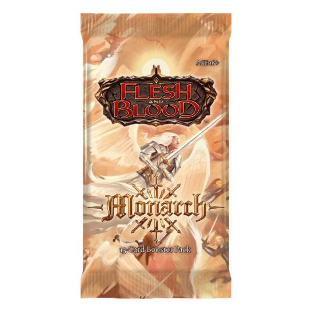Scatola di buste e gioco di carte collezionabili Flesh Blood Monarch Unlimited Edition - (Confezione da 24)