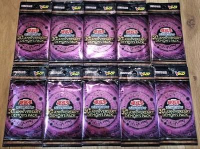 Yu-Gi-Oh 30th Anniversary Demons V Jump Pack Set 10