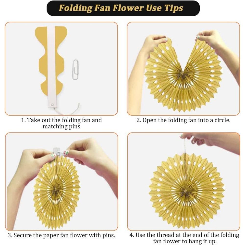 36 Pieces Reusable Birthday Decoration Set - Happy Birthday Banner, Bunting, Beehive Decoration, Ribbons (Confetti Rainbow Party Decoration)