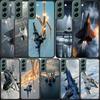 War Aircraft Phone Case For Samsung A15 A25 A35 A55 Galaxy A12 A22 A32 A52 A72 A54 A34 A24 A14 A53 A33 A23 A13 A73 A42 5G CoverW