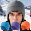 Gtubike Winter Hats Windproof Sweat Absorption Soft Warm Outdoor Cycling Hat Running Skiing Sports Beanie Autumn Winter Hat