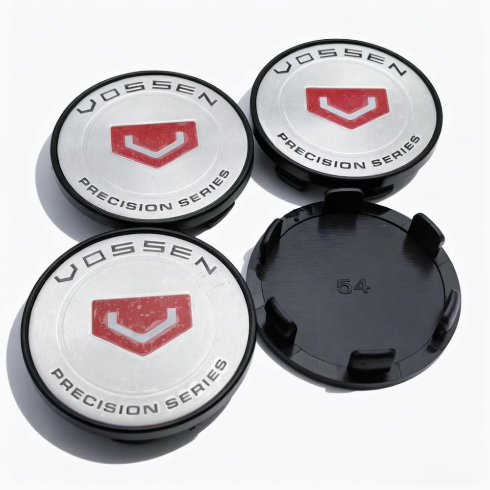 

4pcs/Set 54MM 49MM Car Wheel Center Caps With Vossen Logo Emblem Wheel Rim Hubcaps Hub Center Dust Cover Replace Car Accessories Vossen Badge&4pcs 54mm Wheel Caps