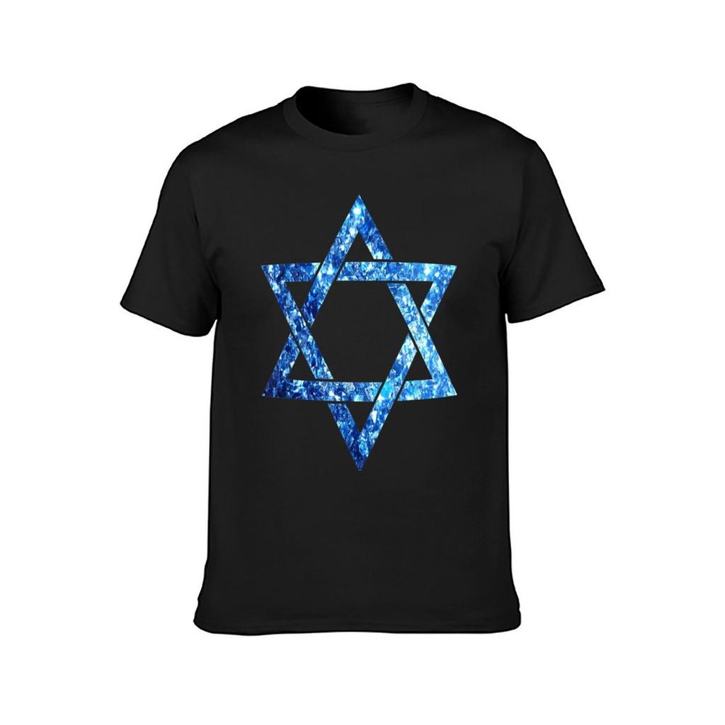 Star Of David Magen David T-Shirt Vintage Clothes Vintage Quick Drying Plus Sizes Mens Graphic T-shirts Hip Hop