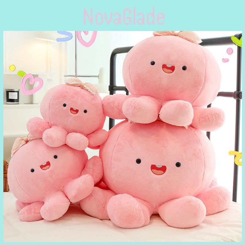 Cute And Adorable Octopus Plush Toy For Window Display And Pillow Decoration Wholesale