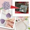8/10/12PCS Multicolor Heart Stitch Needle Tips Stoppers Silicone Knitting Needle End Caps Cute Knitting Needle Point Protectors