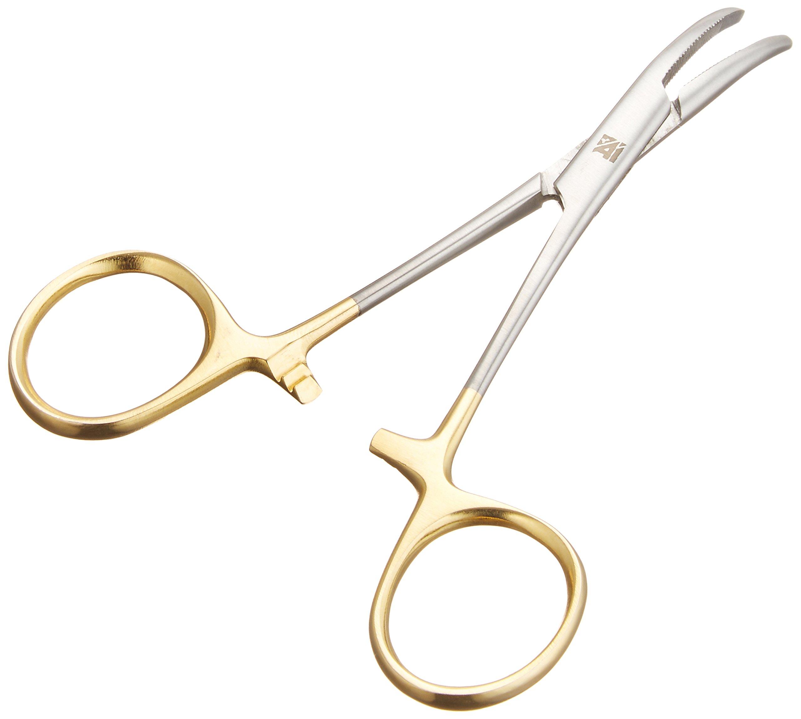 

TIEMCO AAS Petite Forceps Releaser, 4 Curves, 105mm, Gold