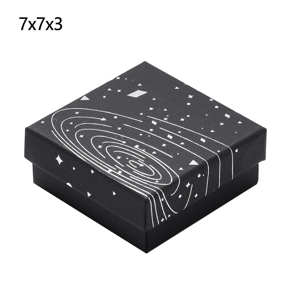 Bracelet Ring Earrings Blue Gold Ribbon Gift Box Jewelry Packaging Box Carton Gift Bag