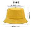 Fashion Letter 23 Print Bucket Hat Unisex Summer Beach Panama Hats Mens Women Casual Cap Outdoor Foldable Fishing Fisherman Hat