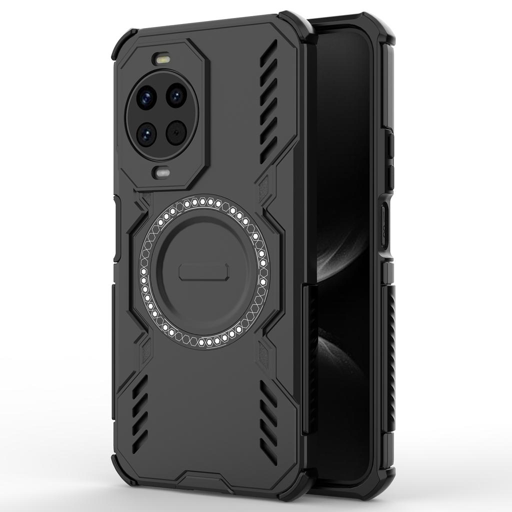 For Huawei nova 14 5G Magnetic Case Butterfly Armor Hollow Heat Dissipation PC+TPU Phone Cover