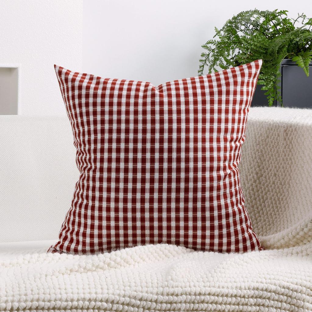 Outdoor Waterproof Square Pillow Covers Decorative Cushion Cover for Patio Couch Sofa Living Room Home Decor 45x45cm/50x50cm