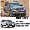 Auto-Schmutzfänger vorn/hinten, Kotflügel, Spritzschutz, Klappe für Kotflügel-Schmutzfänger für Toyota Land Cruiser Prado FJ120 2003-2009