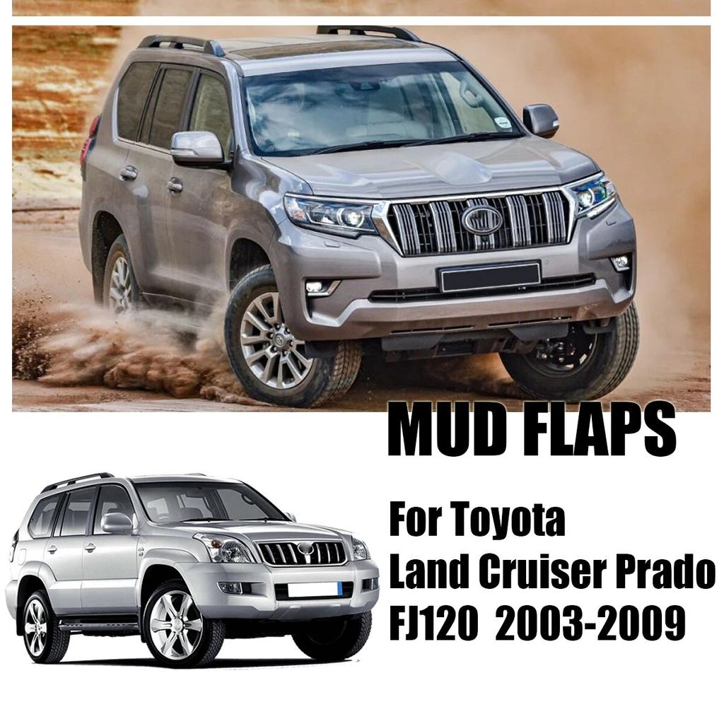 Auto-Schmutzfänger vorn/hinten, Kotflügel, Spritzschutz, Klappe für Kotflügel-Schmutzfänger für Toyota Land Cruiser Prado FJ120 2003-2009