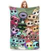 Super warme Plüschdecke für Jungen Mädchen Heimdeko Tagesdecke mit Dandys Spielwelten Poster Galerie Drucke Flanell