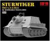 Ryefield Models 1/35 Scale German Sturmtiger with Connectable Assembly Tracks Plastic Model Kit RFM5035