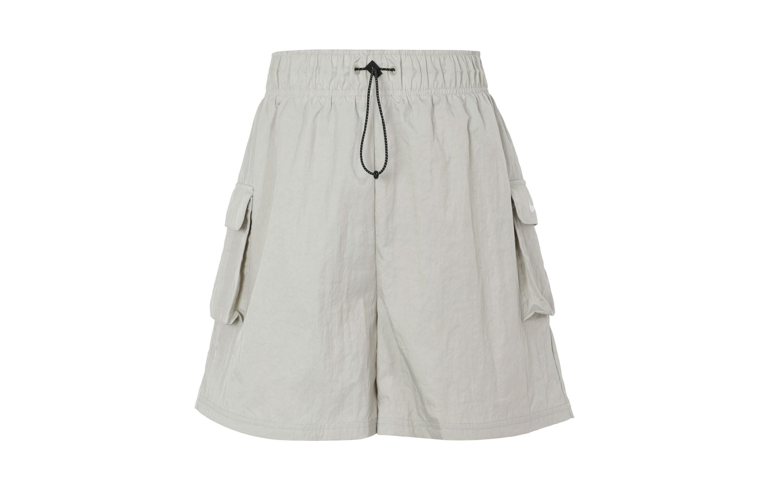 Nike Sportswear Essential Woven High-Rise Shorts Grey DM6248-012 L