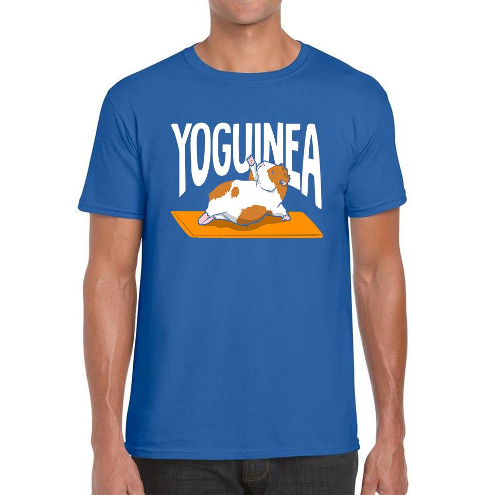

Yoguinea Pig Funny Unisex Mens T Shirt Womens Tops Tees 2XL