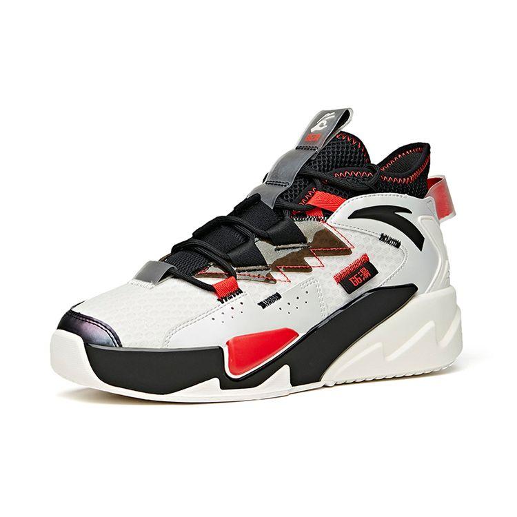 Anta Lifestyle Series Thompson G6 Low Top Sneakers Men Sneakers White Black Gray 112128089-5