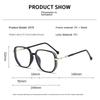 New Fashion Design Photochromic Glasses Men Women Luxury Anti Blue Light Eyeglasses Anti Uv Eye Protection Unisex Goggle Eyewear