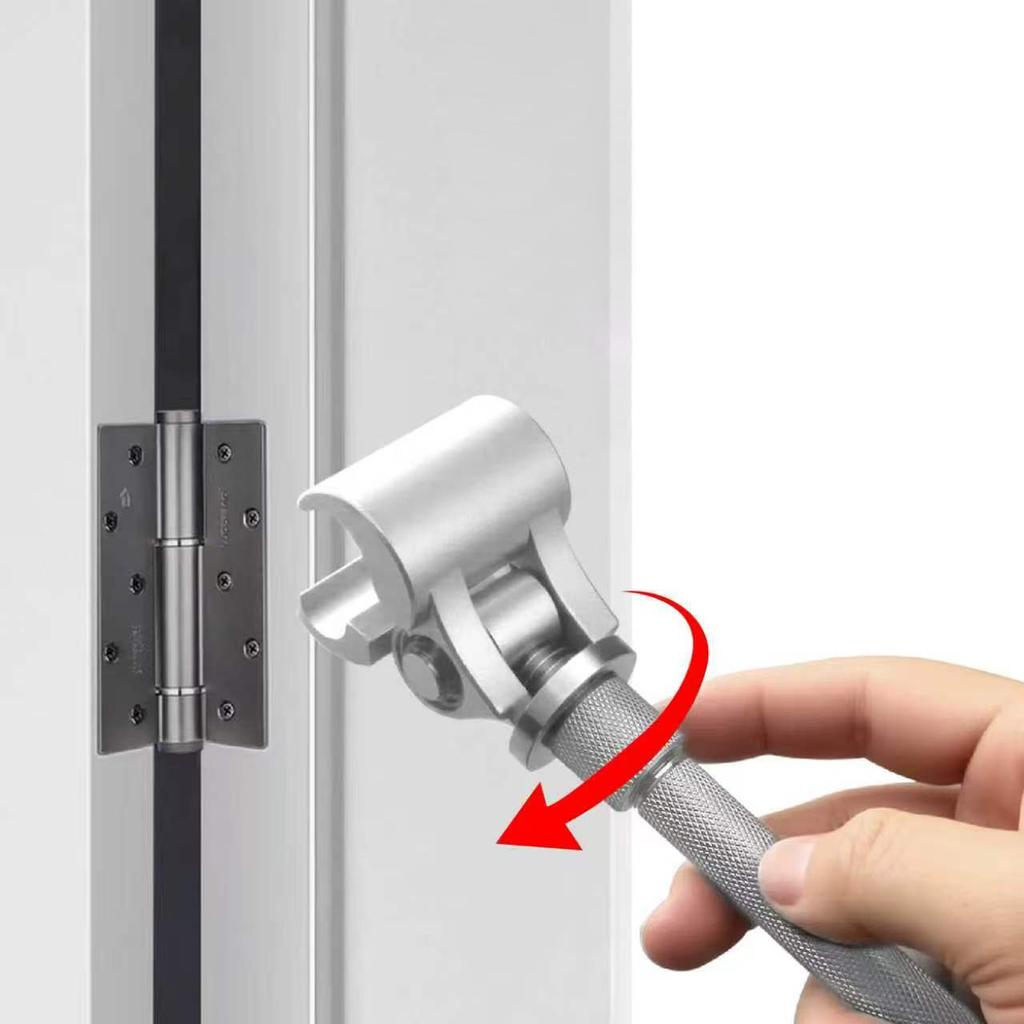 Stainless Steel Door Hinge Tool Universal Fit for Interior & Exterior Doors Door Hinge Adjuster for Residential & Commercial Use