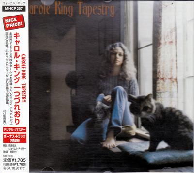 CD CAROLE KING  Tapestry MHCP257 EPIC 2004 Japan ObiRock Used