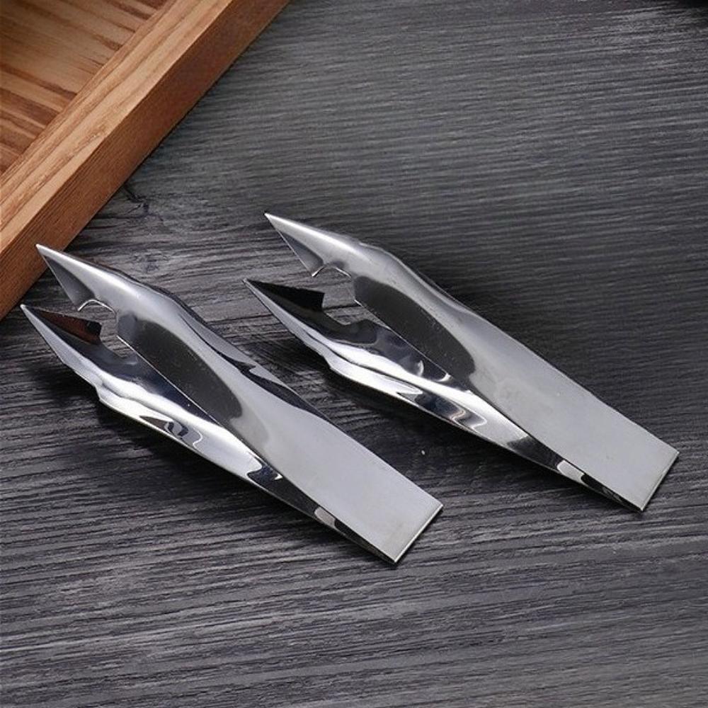 1/3pcs Stainless Steel Fruit Pineapple Eye Remover Convenient Clip Strawberry Cutter Seed Remover Creative Fruit Slicing Clip