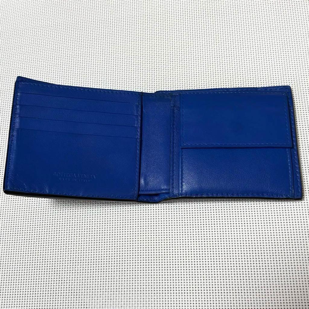 Used BOTTEGA VENETA Intrecciato Bi-fold Wallet