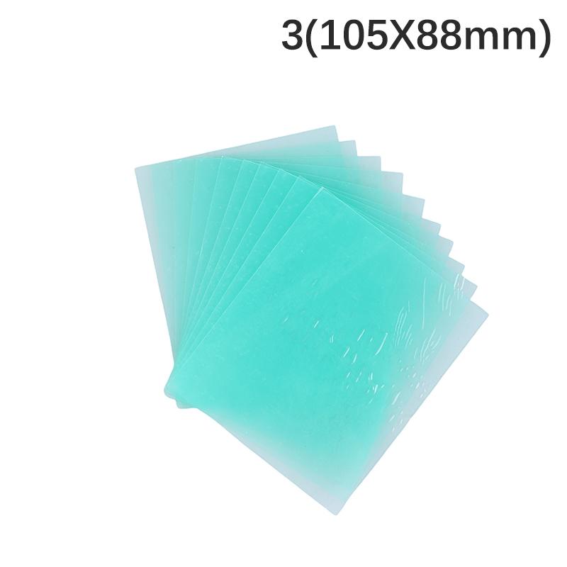 5 Stück/Set Ersatz Schweißhelm Linsenabdeckung Transparent (PC) Schutzplatte für Schweißmaskenglaslinse